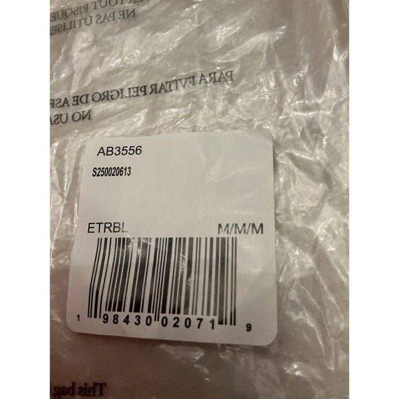 Beyond yoga Ribbed Cropped Tank Top Sleeveless V‎ Neck Blue New With Tags - Picture 12 of 12